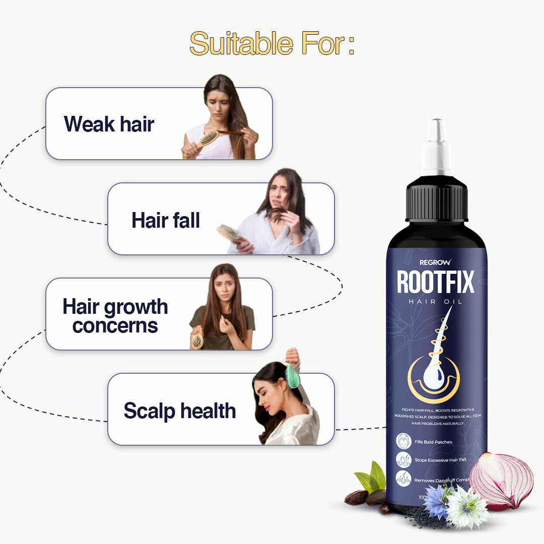 Clinically Proven ROOTFIX Hair Oil