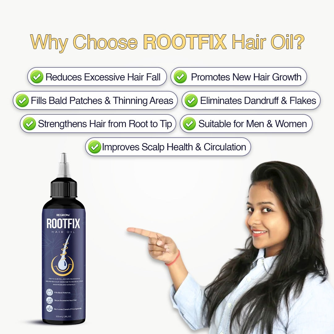 Clinically Proven ROOTFIX Hair Oil